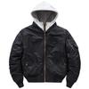 Giacca Bomber Autunno Inverno Maschile Tuta da Baseball Ispessita Tooling Corta Larga Outdoor Cotone