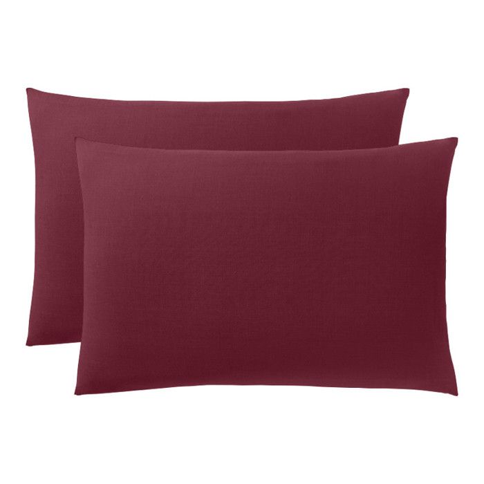 "Premium" Pillowcase All Sizes - Premium Garnet - 50 X 70 Cm - Premium Garnet -