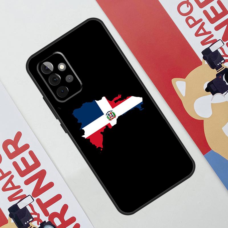 Dominican Republic Flag Case For Samsung Galaxy A52 A32 A12 A56 A36 A16 A13 A23 A33 A53 A54 A34 A14 A15 A35 A55 A17