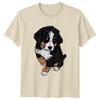 Berner Sennenhund Welpe Tiere Unisex T-Shirt Damen T-Shirt Grafik Unisex