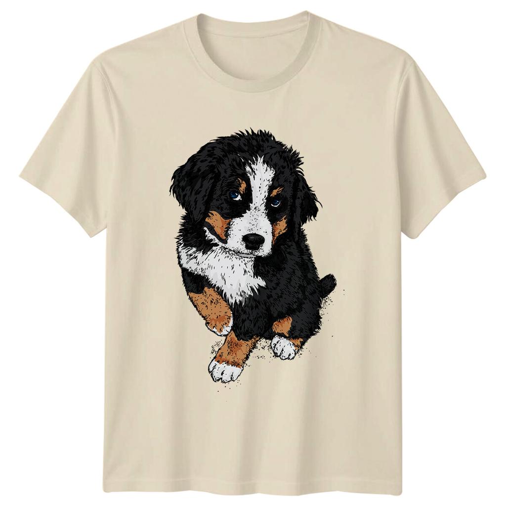 Berner Sennenhund Welpe Tiere Unisex T-Shirt Damen T-Shirt Grafik Unisex