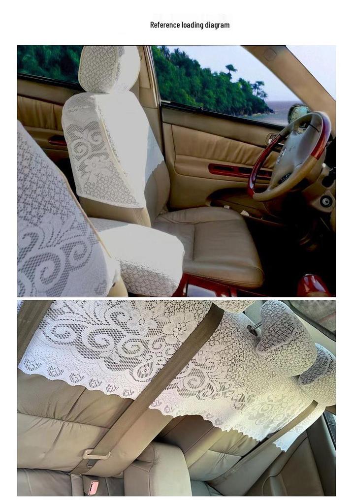 Toyota Corolla All-Season Lace Seat Cover - Breathable & Thickened
