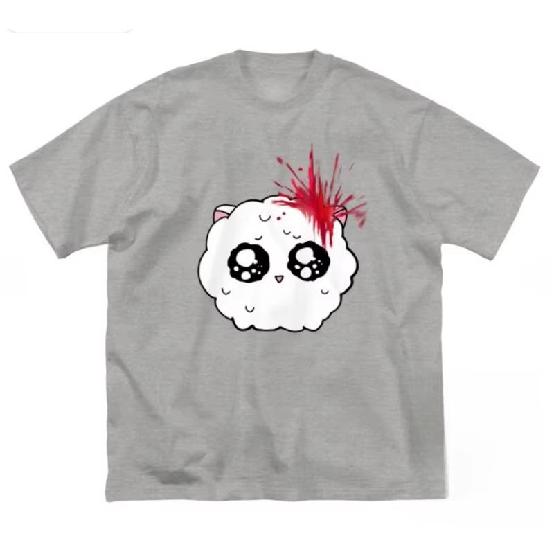 Fashionable Unisexs Pattern Printed TShirt Cotton Loose ShortSleeved HighQuality Casual TShirt