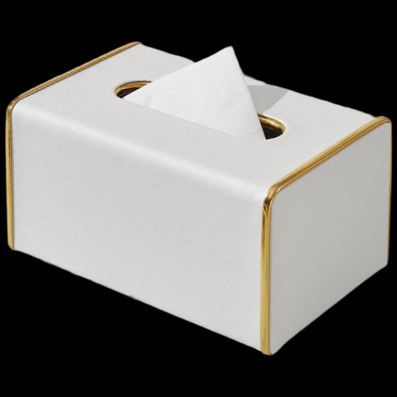 Yisanwei Leather Desktop Tissue Box