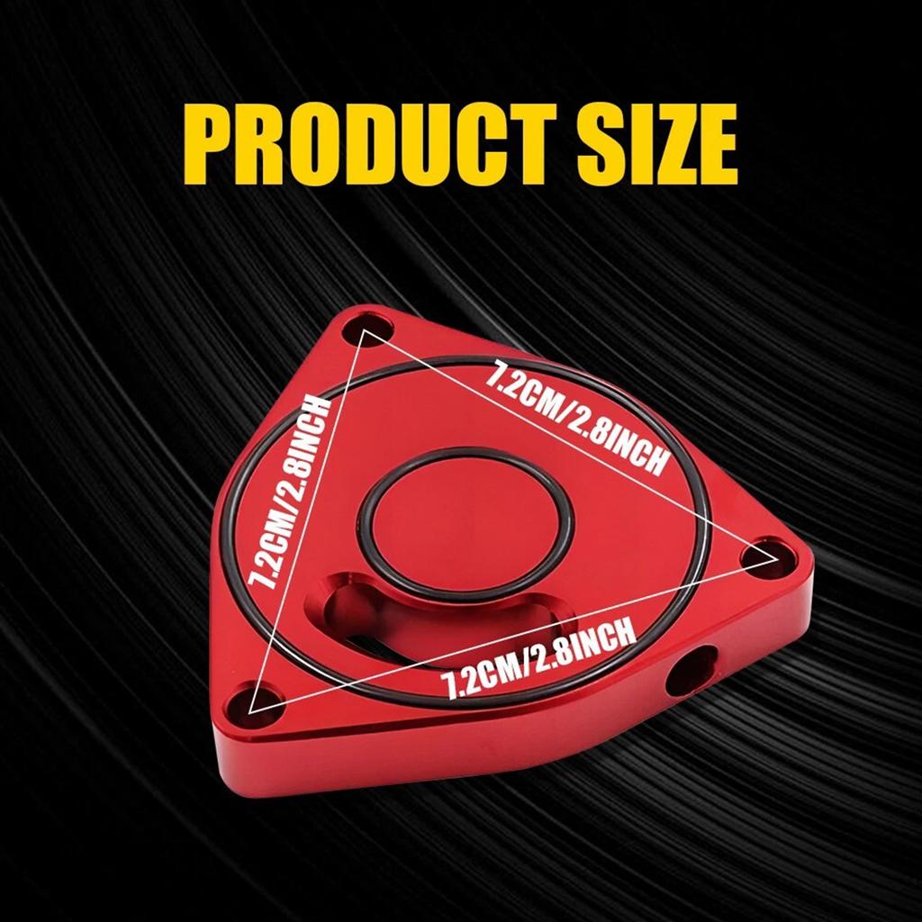 New Turbo Blow Off Valve Plate Replacement For 2015-2021 Honda Civic 1.5T Coupe Blow Off Valve Plate BOV Adapter Car Accessories