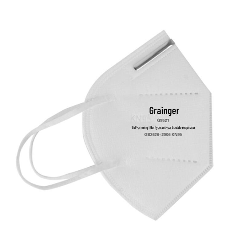 Grainger G9521 KN95 Earloop Folding Mask Standard