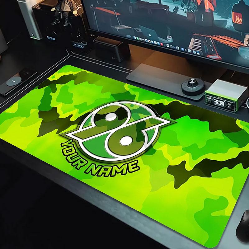 Hannover 96 Custom Name Large Size Mouse Pad Large Gaming Table Cushion Non-slip Laptop Tablet Big Mousepad XXL Mat Mini PC Playmat With Lock edge