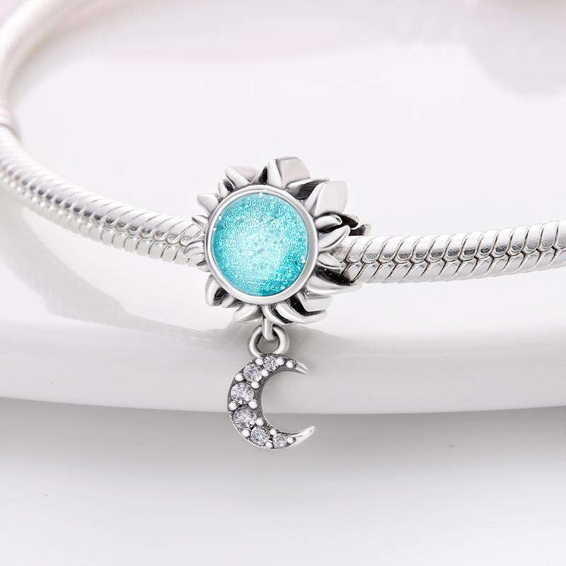 Ocean Trendy 925 Silver Dolphin Crab Boat Beach Charms Beads Fit 3mm Bracelets DIY Thoughtful Fine Jewelry Making Gifts