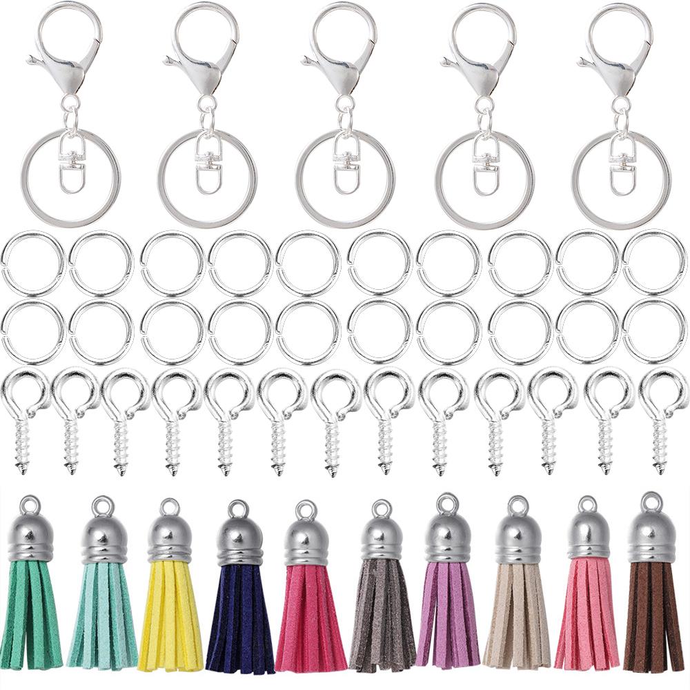 Baby Foot Heart Bear Key Earring Silicone Mold for DIY Epoxy Resin Craft Necklace Pendant Ornament Jewelry Making Findings