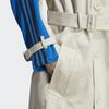 Adidas Originals Blue Version 83-C Colorblock Double-Breasted Belted Long Sleeve Coat Men Outerwear IA2466