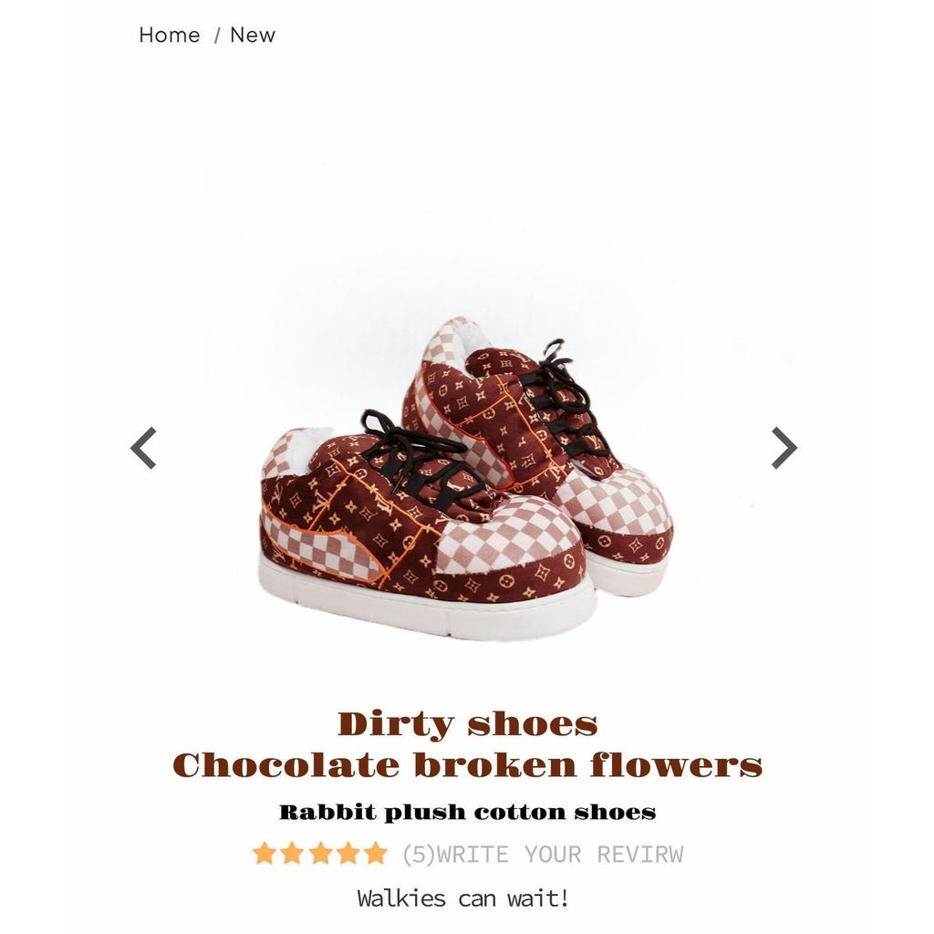 "Douyin-Inspired AJ1 Coconut Slippers: Retro Cotton Home Footwear for Couples"