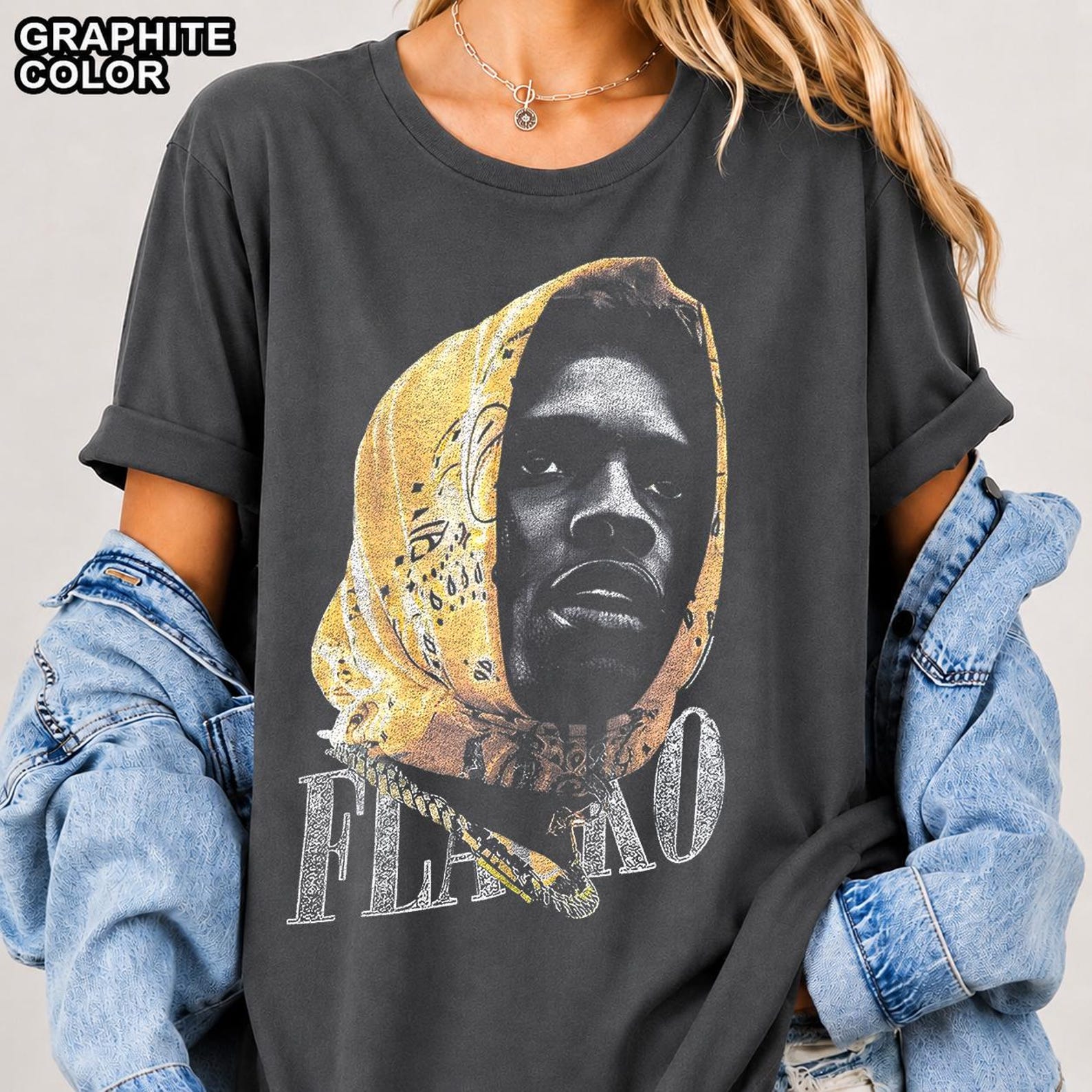 Asap Rocky Flacko T-Shirt, Comfort Colors, Bella & Canvas, Gildan Tee and SweaT-Shirt FD M