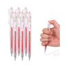 PATIKIL 6pcs 0.5mm Gel Pens, Adjustable Pen, Light Orange Gel Ink, Medium Point, Rollerball Pen, Smooth Writing, Quick Dry, for Journaling, Note