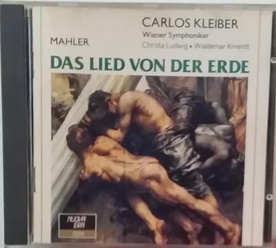 CD GUSTAV MAHLER - CARLOS KLEIBER , WI - Das Lied Von Der Erde 2224 NUOVA ERA 1988 Italy Classical Used