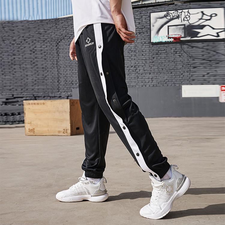 Rigoror Fearless Series Side Open Loose Vintage Button Casual Knit Sports Pants Unisex pants Z122311682