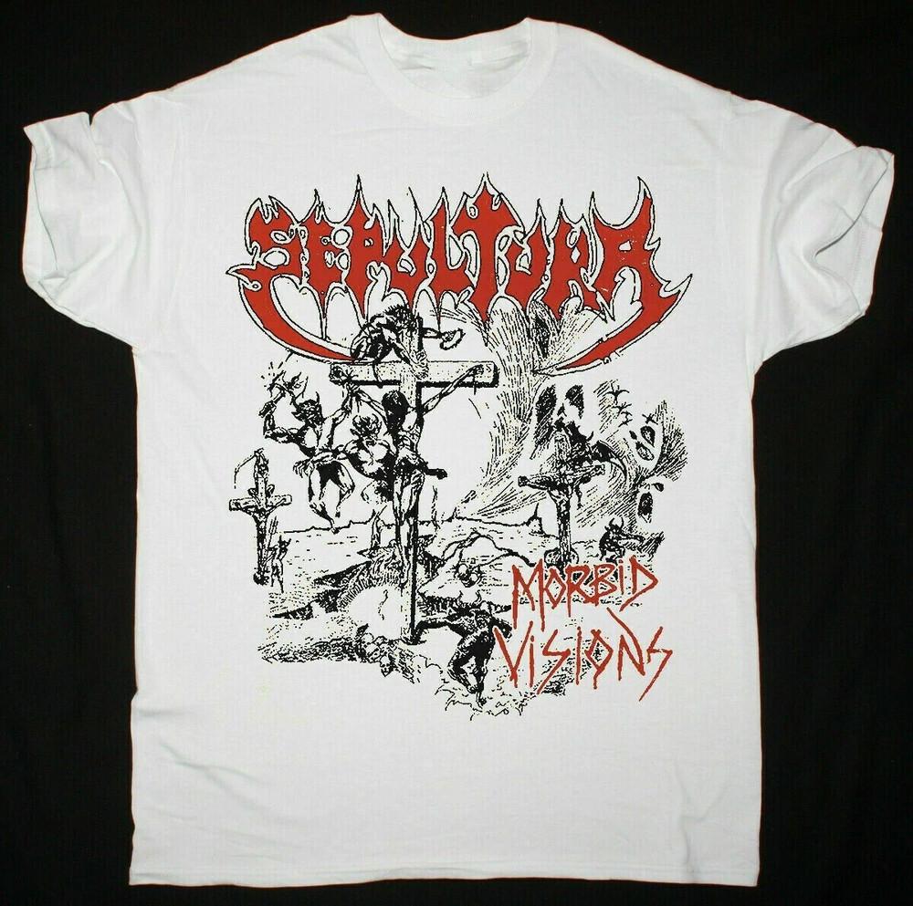 Футболка унисекс SEPULTURA BAND MORBID VISIONS от S до 5XL MQ507 XL