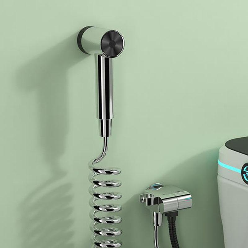 Grey/White Toilet Bidet Faucet Set Wall-mounted Sprayer Shower Faucet Nozzle Bathroom Toilet Flusher Bathe Clean Washer Tap