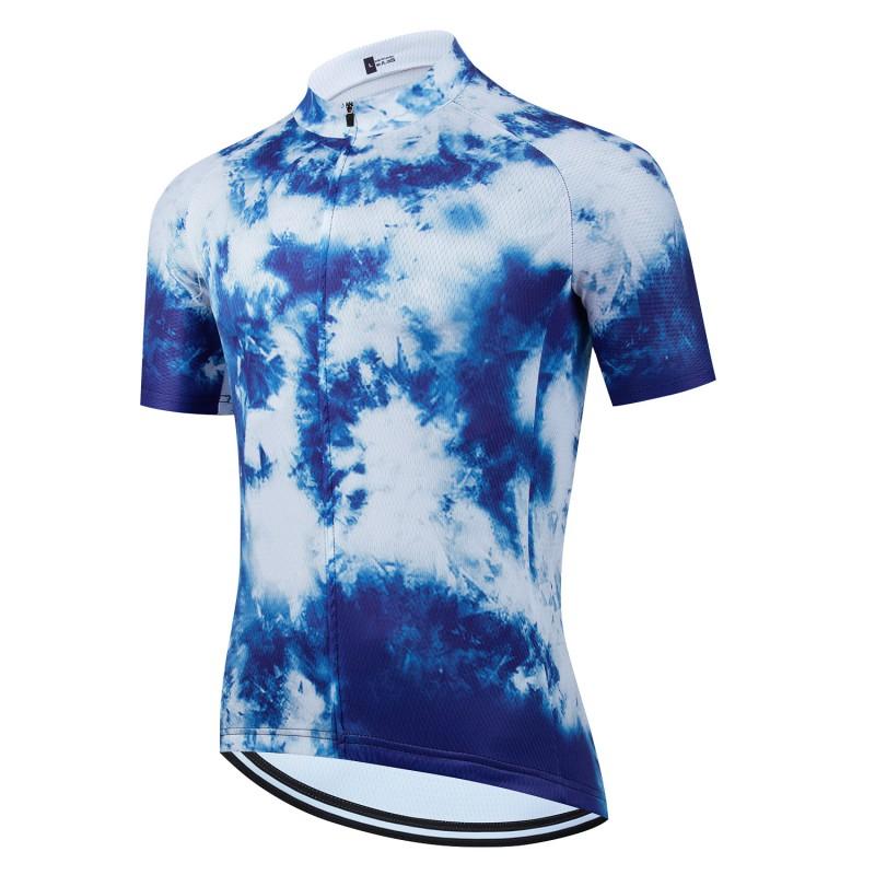 Herren Kurzarm Radtrikot Atmungsaktiv Fahrradfahren Sportbekleidung Rennrad Mountainbike