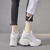 Daddy shoes ins spring new sports and leisure shoes, the inner height of the thick sole increases Xiaobai