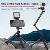 C062 Folding Selfie Stick Tripod Action Camera Three-Way Adjustable Arm Phone Live Streaming Bracket