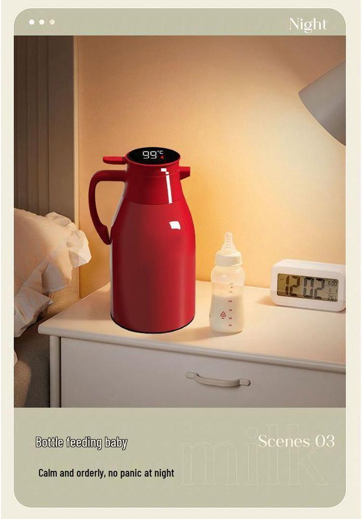 72-Hour Insulated Thermos: Large Capacity Household and Commercial Flask for Weddings & Events