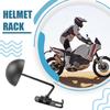 Suport pentru căști de motocicletă Rotație de 180° Suport de depozitare pentru căști de perete Suport pentru căști din aliaj Cârlig pentru căști de biciclete