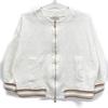Max Mara 2319110332 CARTONE BURSON JACQUARD LOGO Jacket 38 whiteUsed