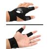 Gants de pêche - CHANGM - Pack avec lampe de poche intégrée - Noir - Pratique - Rechargeable