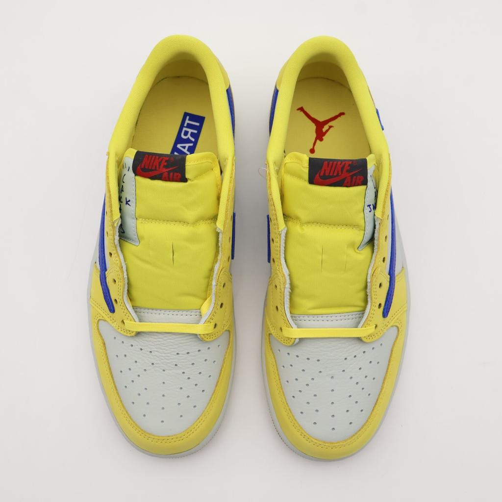DZ4137-700 Travis Scott Nike Air Jordan 1 Retro Low OG Canary (Women's)