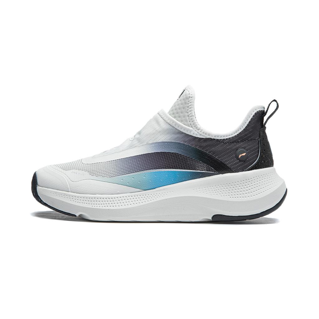 Li Ning Soft Series Go Slip-On Shock Absorbing Non-Slip Wear-Resistant Breathable Lightweight Rebound Low-Top Casual Shoes Men Casual Shoes AGLU105-2