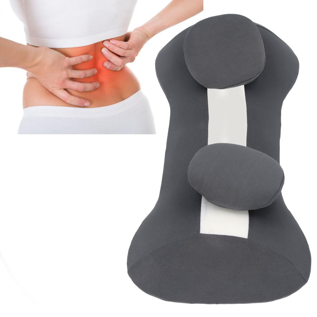 Lumbar Support Pillow for Sleeping Bed Waist Lower Back Support Pillow with 2pcs Accessories