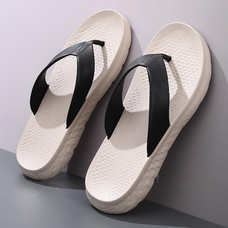 High Quality Export Thick Bottom Heightening Sandals Versatile Trend Men's Summer Beach Slippers Outdoor Leisure Flip-flops WBXY