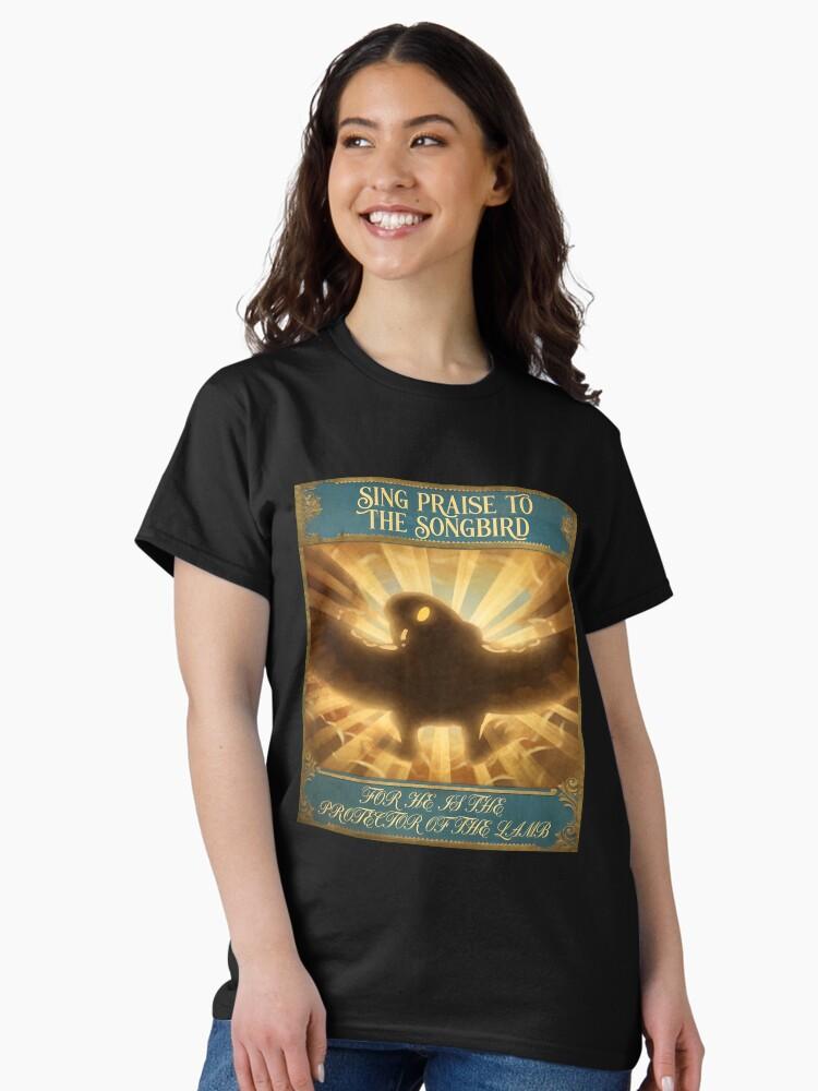 BioShock Sing Praise To The Songbird Propaganda Art Classic T-Shirt