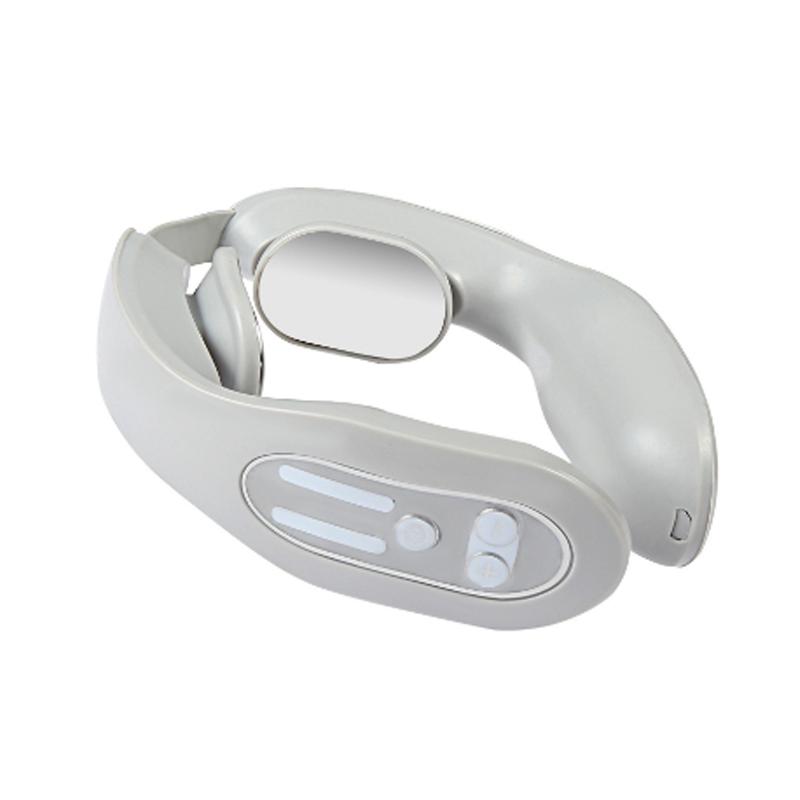 2 Massage Head And Neck Massagers Shoulder Kneading And Relaxation Blue Light Hot Compress Gradient Color Massager