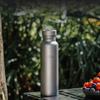Boundless Voyage Titanium Water for and Outdoor with Ti3003D Bottle, 800ml, Ultra-Lightweight, Wide-Mouth, Direct-Drink, Hiking, Cycling, Sports,