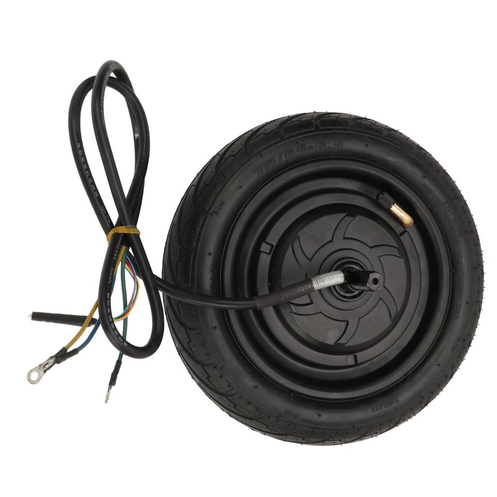 10in Electric Bike Hub Motor with Vacuum Tire 48V 72V 800 to 2200W Brushless DC Disc Brake Motor for Electric