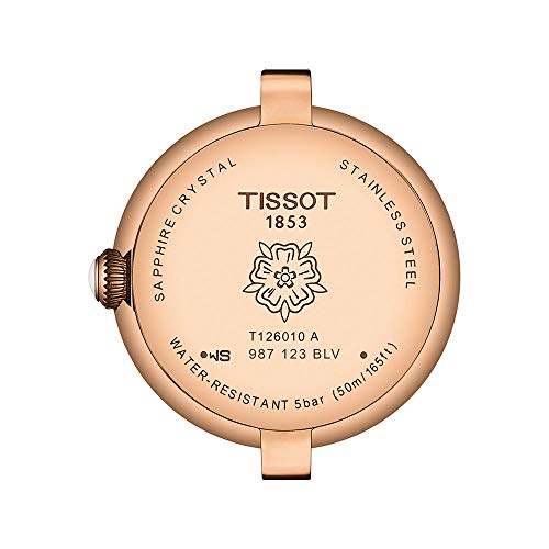 Tissot Bellissima Women's Watch, White Dial, Leather Strap, T1260103601300 [Official Import]