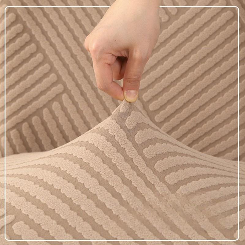 Elastisk rytmisk Jacquard-stoltrekk All Inclusive Enkel Anti-skli og smussbestandig for hjemmebruk Eksklusivt og allsidig for alle årstider