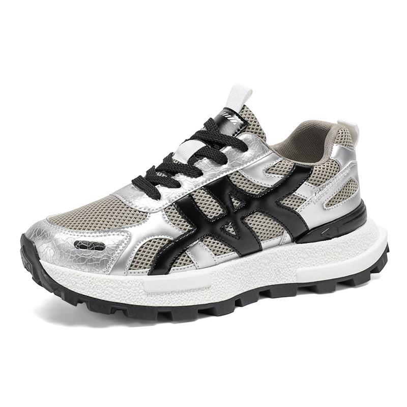 New sneakers four seasons mesh breathable running shoes dad shoes platform shoes 39