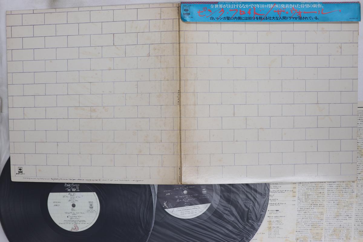 Виниловая пластинка PINK FLOYD The Wall 40AP17501 CBS SONY 1979 Япония Оби Рок Б/у