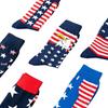 Men's National Flag Cotton Socks: Long Tube, Autumn/Winter Style, European & American Trend