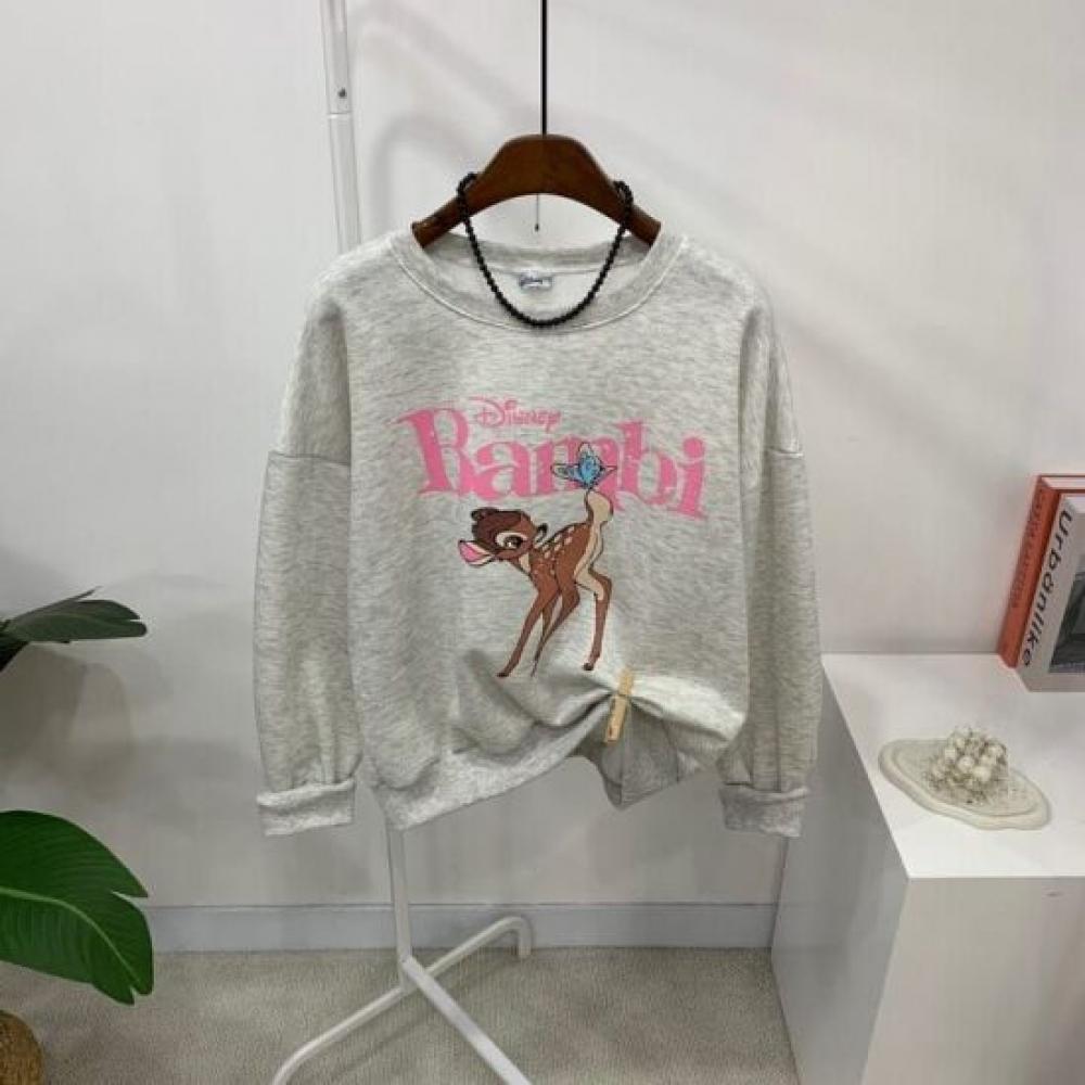 C S In The Room Bambi prInted Long Sleeve SweatShirt 3Color