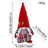 Swedish Tomte Dwarf Rudolph Gnomes Dwarf Santa Claus Faceless Plush Doll