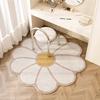 Irregular Flower Carpet Kids Crawling Mat Living Room Decor Bedroom Cartoon Floor Mat Girls Room Carpet Coffee Table Rugs