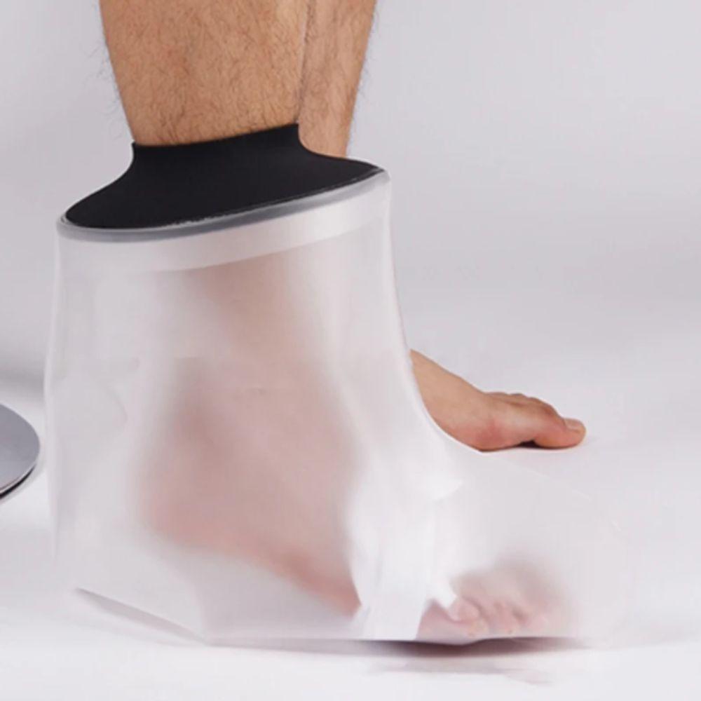 Full Leg Cover Shower Protector Sealed Design Bath Protective Sleeve  Bath Use