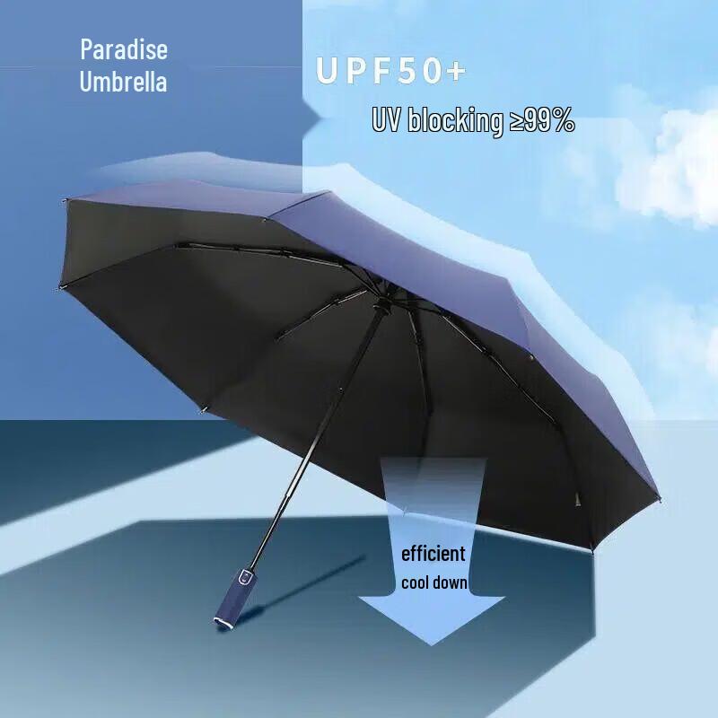 TianTang Fully Automatic Windproof UV Protection Umbrella