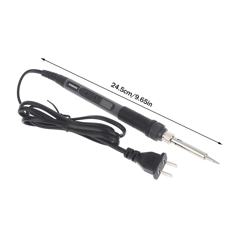 936 Soldering Iron 90W Intelligent Digital Display Portable 120~550℃ Adjustable 900M Series Tips For Diy Welding Repair Tools