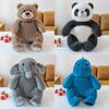Elephant Bear Brown Cartoon Dinosaur Plush Toys Dolls Children Gifts Birthday