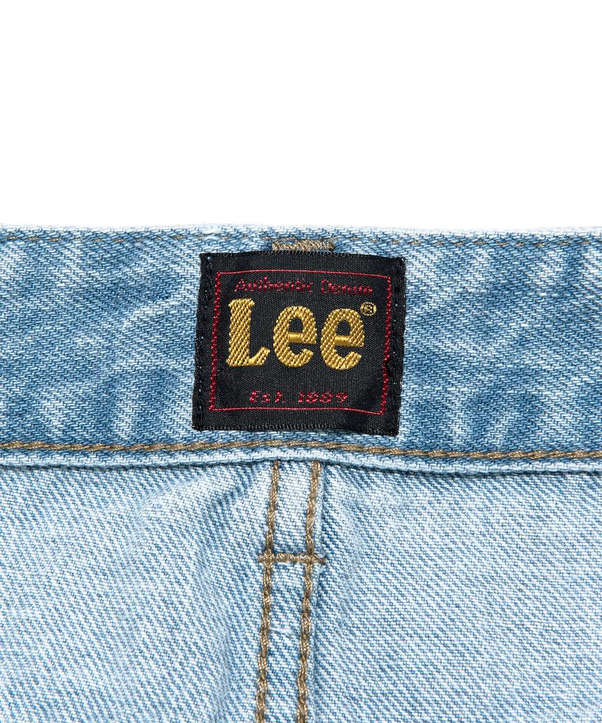 Lee Denim Damaged Mini Skirt Indigo Light