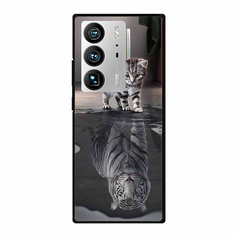 

Cover For ZTE Axon 40 Ultra Cases 6.8 Marble Soft TPU Phone Covers On For ZTE Axon 40 Ultra Cases Protective Cover Coque A2023P -ZTE Axon 40 Ultra